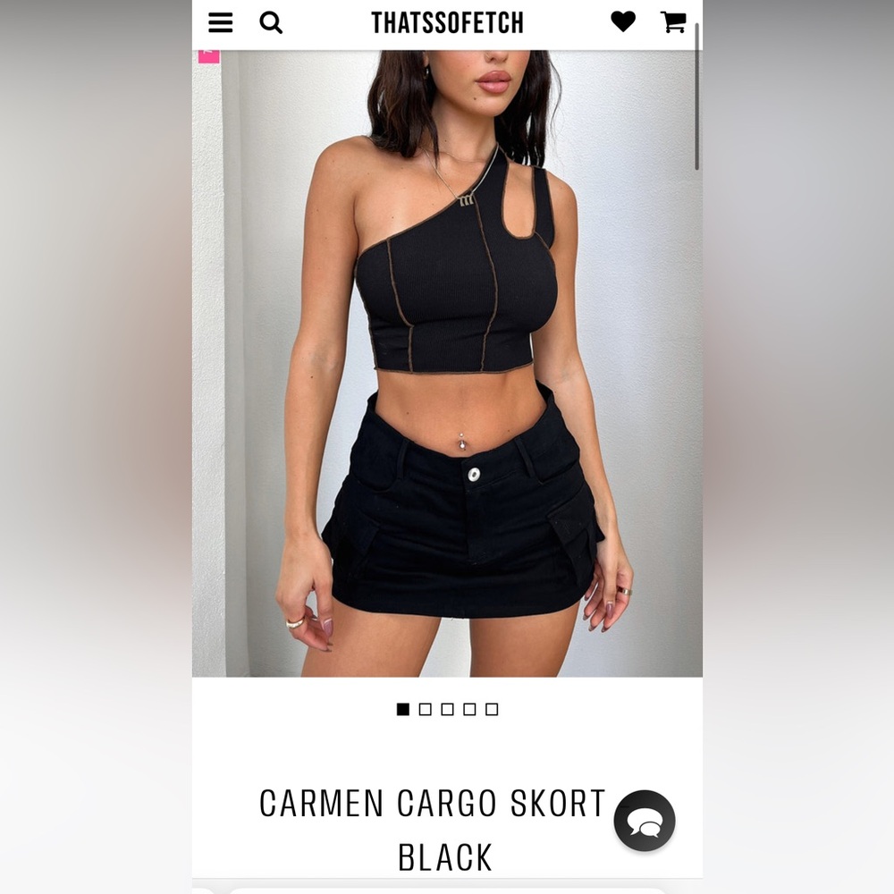Cargo skort